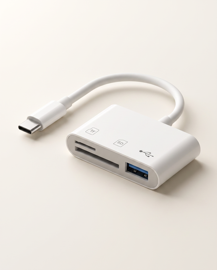 3-in-1 SD Card Reader
